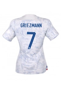 Frankrike Antoine Griezmann #7 Fotballdrakt Borte Klær Dame VM 2022 Korte ermer